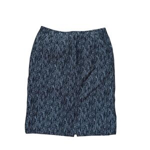 Kasper Printed Pencil Skirt